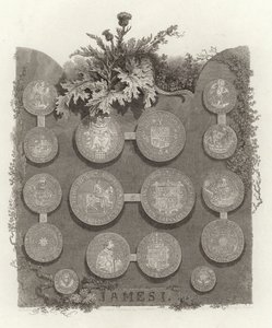 Mønter af King James I af English School
