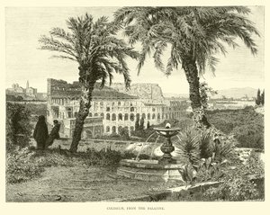 Colosseum, fra Palatinen af English School