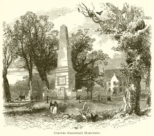 Oberst Gardiners monument af English School