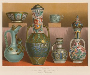 Farvet fajance fra Algeriet, Tyrkiet