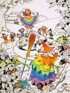 Farver af English School