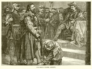 Columbus under arrest af English School