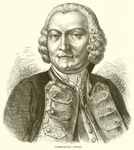 Kommodor Anson af English School