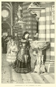 Firmung im Dom von Siena