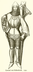 Conrad von Bickenbach. 1393 af English School