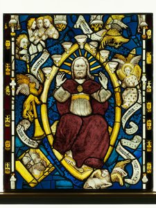 Bevaret panel fra Great East Window i York Minster: 