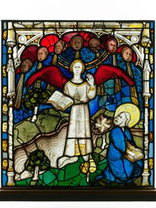 Bevaret panel fra Great East Window i York Minster: 