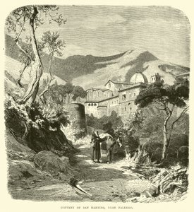 Klosteret San Martino, nær Palermo af English School