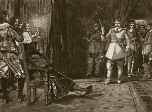 Cornet Joyce interview med Charles, illustration fra Cassell