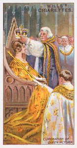 Kroning af dronning Victoria af English School