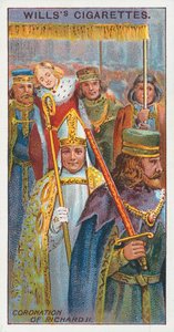 Kroning af Richard II af English School