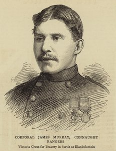 Korporal James Murray, Connaught Rangers (gravering) af English School