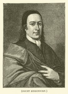 Grev Zinzendorf (kobberstik) af English School