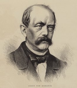 Grev von Bismarck (gravering) af English School