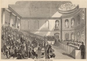 Court of Proprietors, East India House af English School