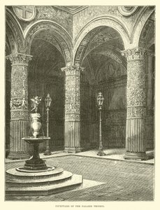 Gården til Palazzo Vecchio af English School