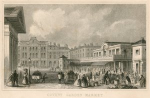 Covent Garden Market, London af English School