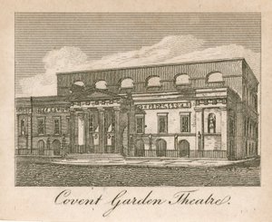 Covent Garden Theatre, London af English School