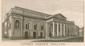 Covent Garden Theatre, London af English School
