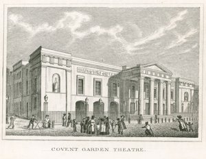 Covent Garden Theatre, London af English School