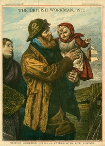 Cover af The British Workman, 1877 af English School