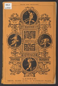 Forside af The Cornhill Magazine, januar 1874 af English School
