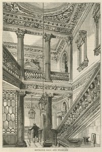 Cowfields, 30 Old Burlington Street: Entré og trappe af English School