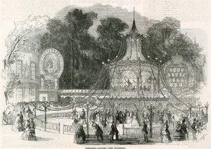 Cremorne Gardens, London: The Orchestra af English School