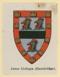 Crest of Jesus College, Cambridge af English School