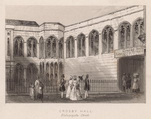 Crosby Hall, Bishopsgate Street, London af English School