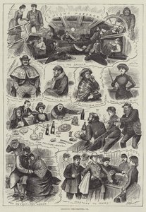 Krydser kanalen (gravering) af English School