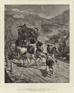Krydser St Gotthard-passet