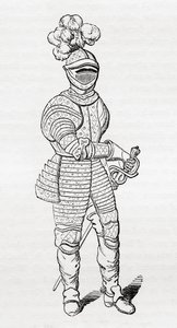 Cuirassier af English School