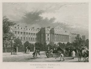 Cumberland Terrace, Regents Park, London af English School