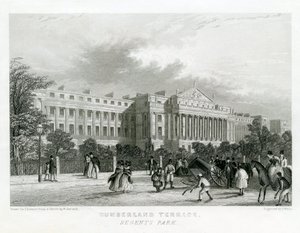 Cumberland Terrace, Regents Park, London af English School