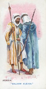 Sædvanlig hilsen i Arabien, 1907 af English School
