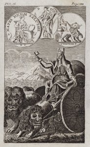 Cybele (gravering) af English School