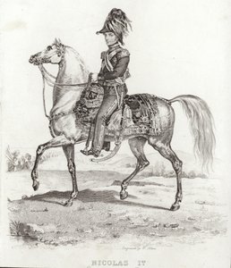 Czar Nicholas I af Rusland af English School