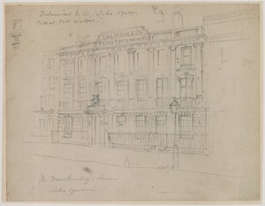 DAlmains Piano Manufacturers, Soho Square af English School