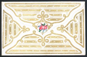 Dainty Pink Roses (kuvert), kort af English School