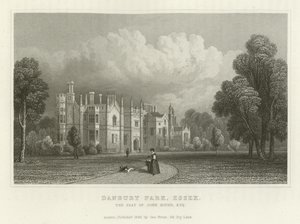 Danbury Park, Essex, sæde for John Round, Esquire af English School