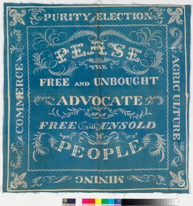 Darlington Wahlbanner für Joseph Pease, 1832 von English School