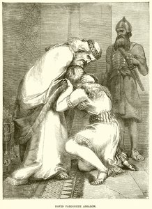 David Pardoneth Absalom af English School