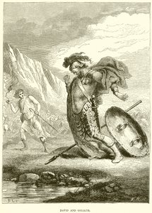 David og Goliat af English School