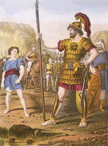 David og Goliat af English School