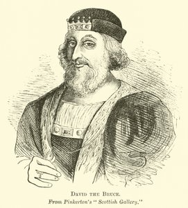 David the Bruce  af English School