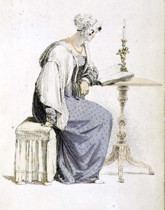 Dagkjole, modeplade fra Ackermann