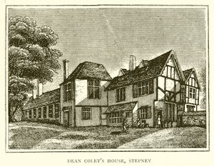 Dean Colets House, Stepney af English School