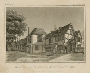 Dean Colets House i Stepney af English School
