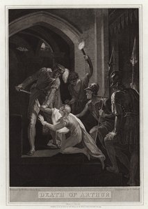 Arthurs død af English School